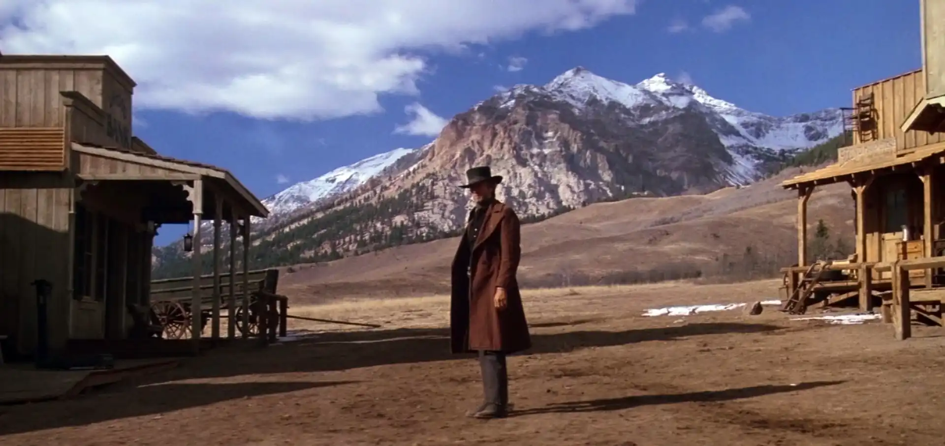 Clint Eastwood in the film Pale Rider