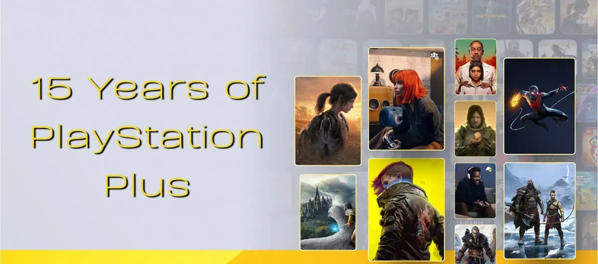 15 Years of PlayStation Plus retrospective