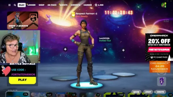 Susanne Karlsson - FortniteFarmor - spreads joy with every game she plays